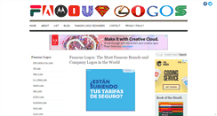 Desktop Screenshot of famouslogos.net