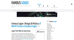 Desktop Screenshot of famouslogos.org